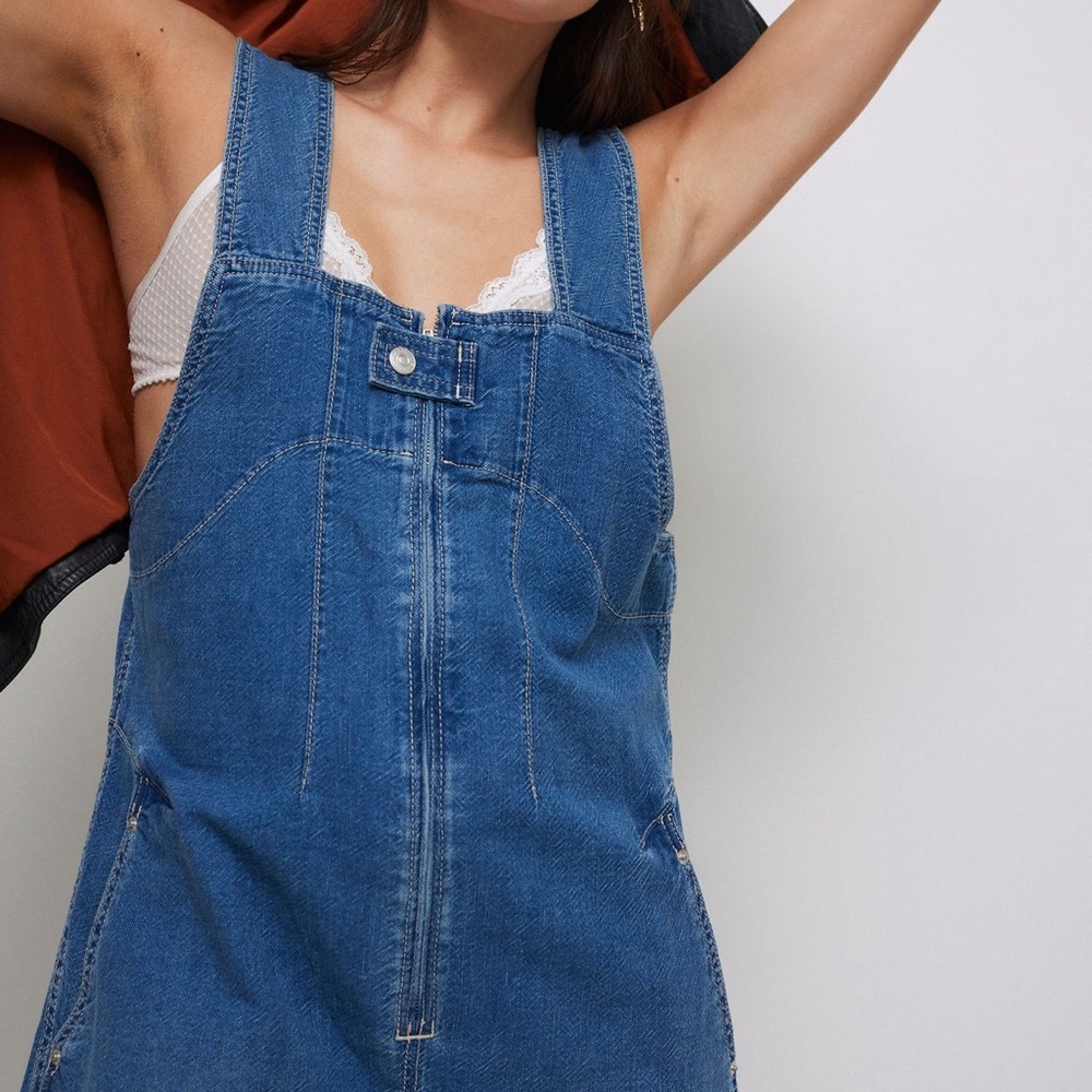 NWOT Free People Jude overalls size XS - Picture 4 of 7
